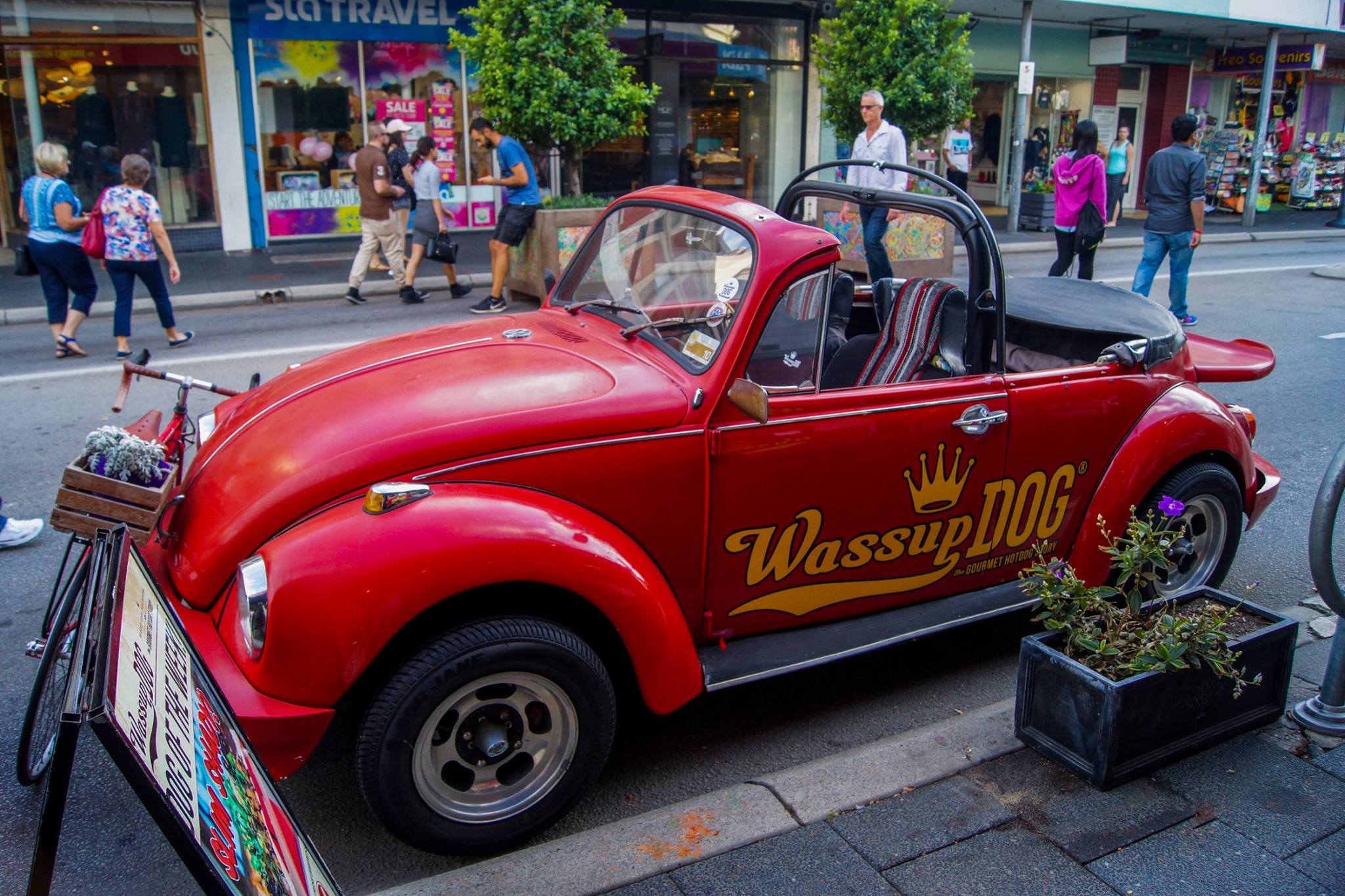 Wassupdog Fremantle Perth Australia VW Beetle Car